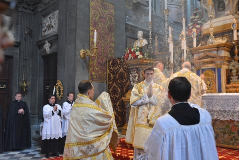 Encensement du diacre