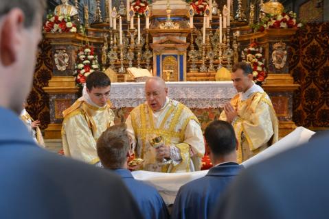 Communion des séminaristes de première année