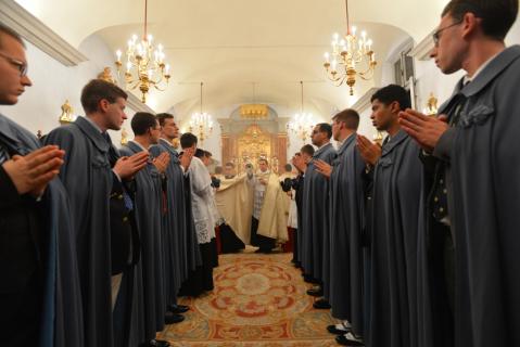 Encensement des séminaristes