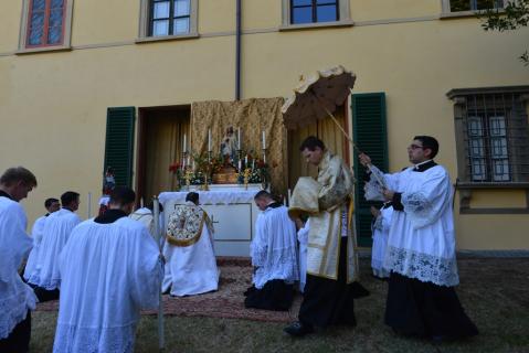 Exposition du Saint-Sacrement