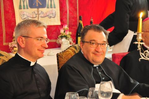 Grand repas festif en l&rsquo;honneur de S.Exc.R. Mgr Giovannetti