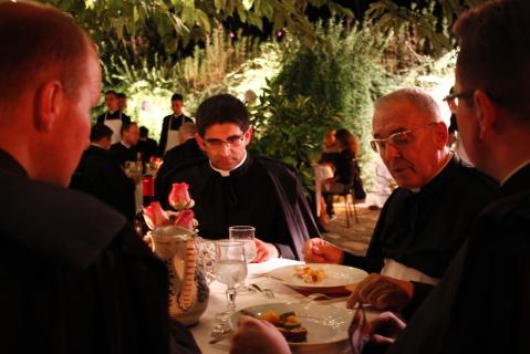 Grand dîner sur la terrasse de Saint-Michel