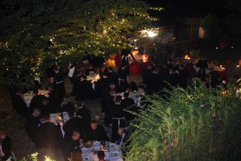 Grand dîner sur la terrasse de Saint-Michel