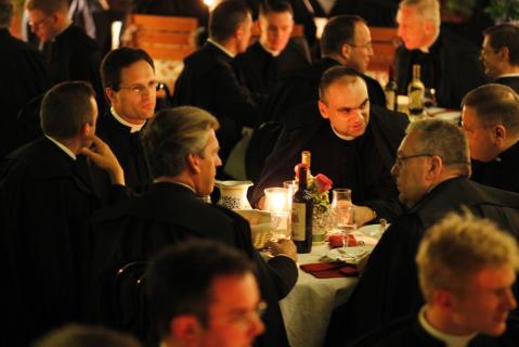 Grand dîner sur la terrasse de Saint-Michel