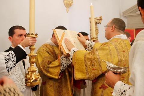 Chant de l&rsquo;Evangile.
