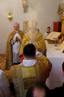 Encensement du Pontife.
