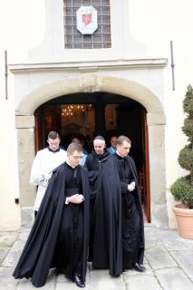 Sortie du Pontife.