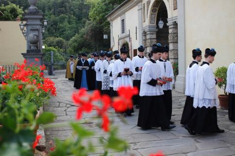 Procession de sortie