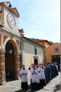 Procession d&rsquo;entrée. 
