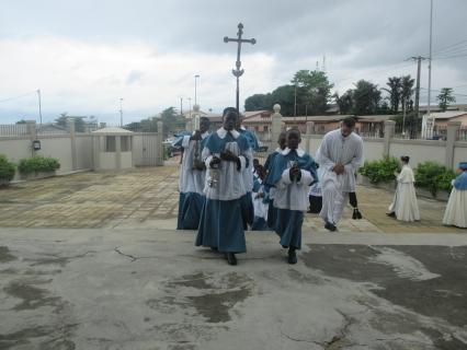Entrée en procession
