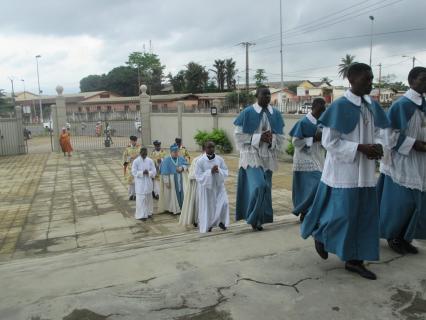 Entrée en procession