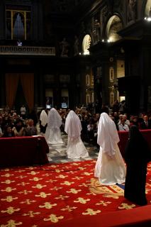 Les nouvelles épouses du Christ se retirent.
