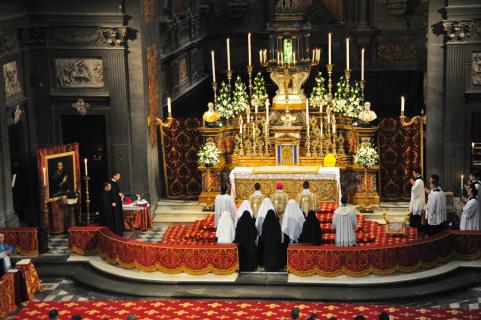 Chant du Magnificat en action de grâces.