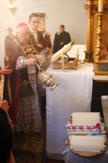 Encensement des cierges