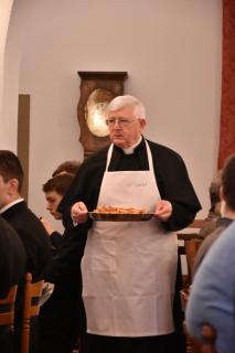 Monsieur le Chanoine Mora, Supérieur du Séminaire.