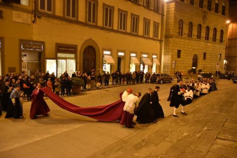 Arrivée de S.E.R. le Cardinal Burke
