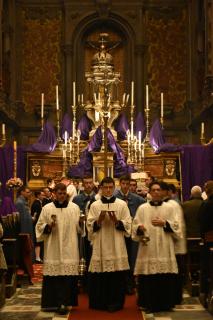 Départ de la procession