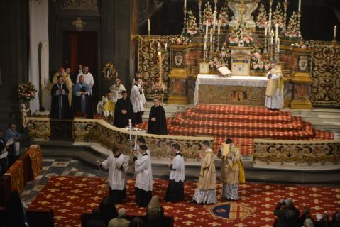Procession de l&rsquo;Évangile