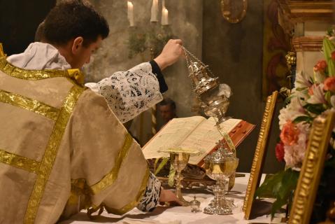 Encensement des oblats