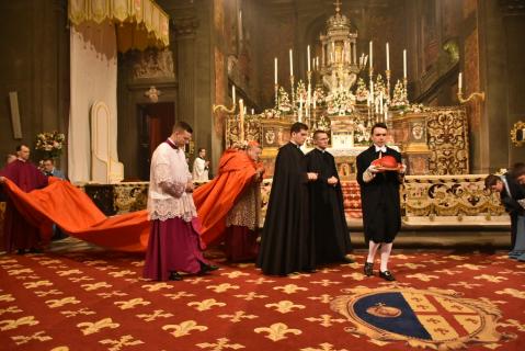 Sortie du Pontife