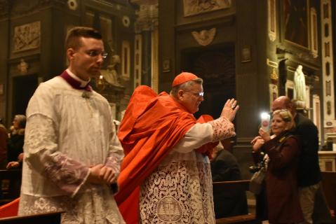 Sortie du Pontife