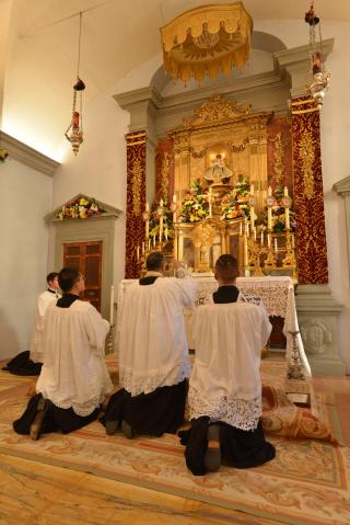 Exposition du Saint-Sacrement