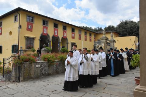 Procession de sortie