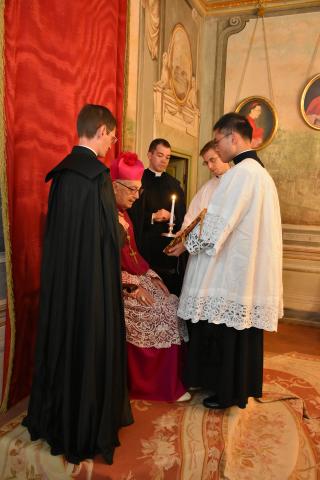 Prières de préparation avant la Messe