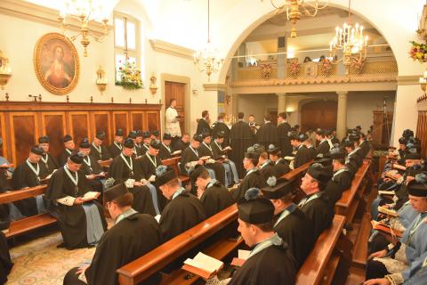 Chant du Graduel et de l&rsquo;Alléluia par la schola