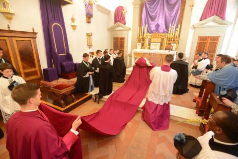 Action de grâces à la fin de la Messe