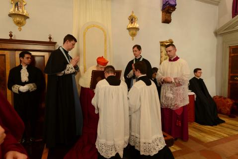 Prières de préparation avant la Messe