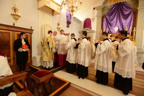 Habillement du Pontife