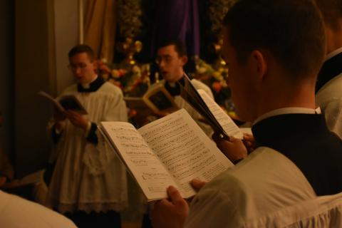 La Schola chante un Répons