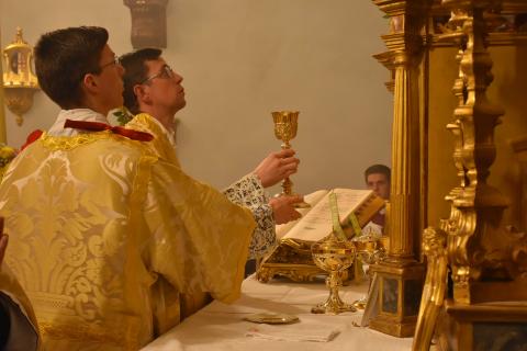 Offrande du calice