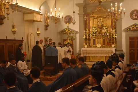Déshabillement du Pontife