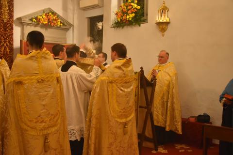 Encensement de l&rsquo;officiant