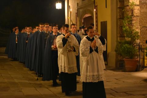 Procession de sortie