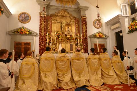 Exposition du Saint-Sacrement