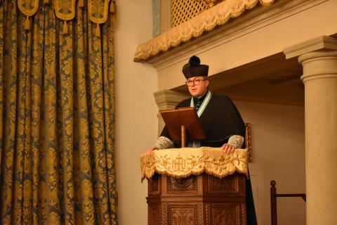Prédication du chanoine Pozza
