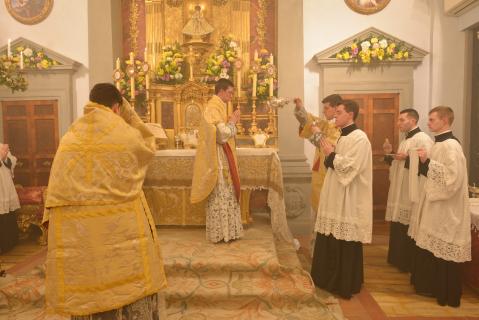 Encensement du célébrant