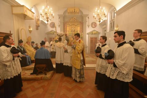 Encensement du ch&oelig;ur