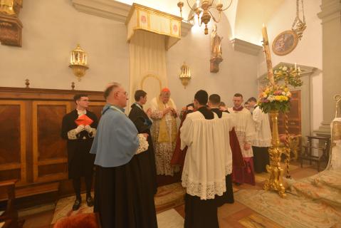 Déshabillement du Pontife