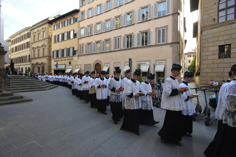 Procession de sortie