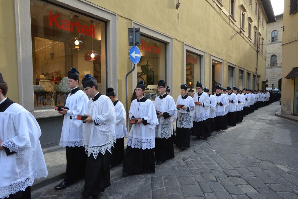 Procession de sortie