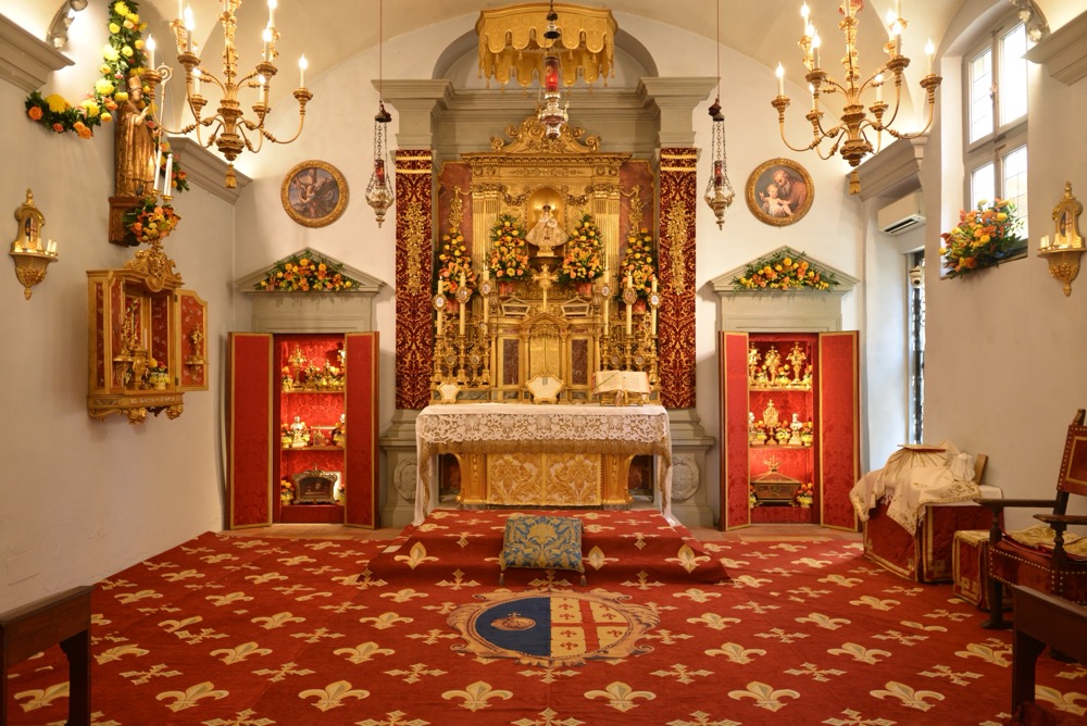 La chapelle avant la messe