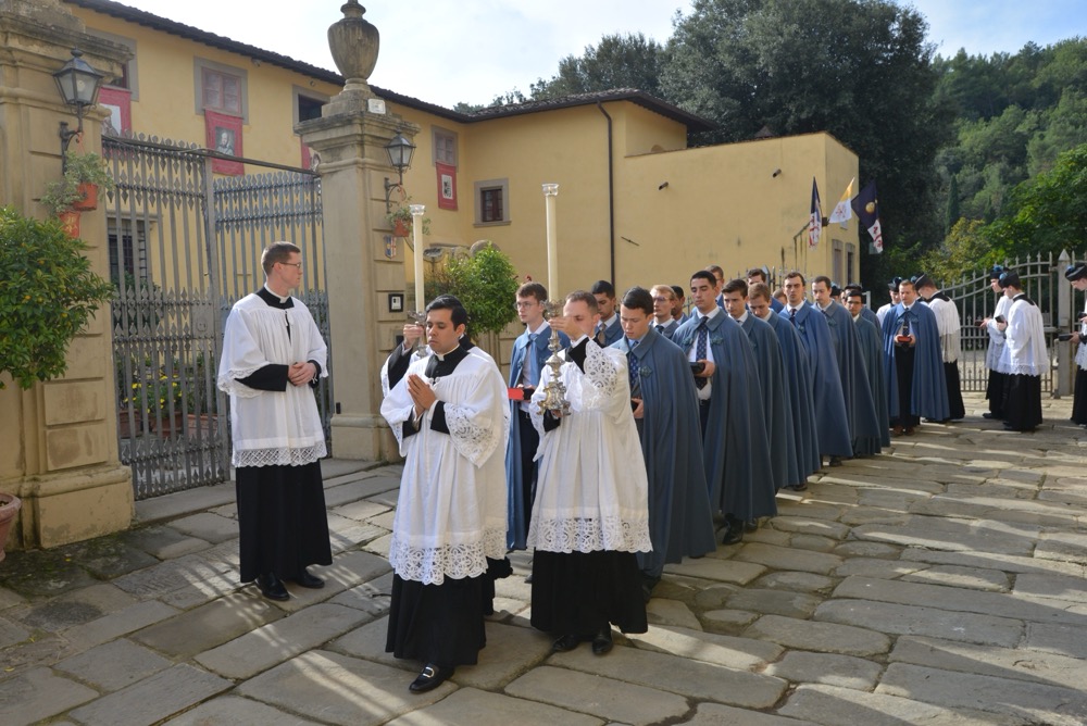 Procession de sortie