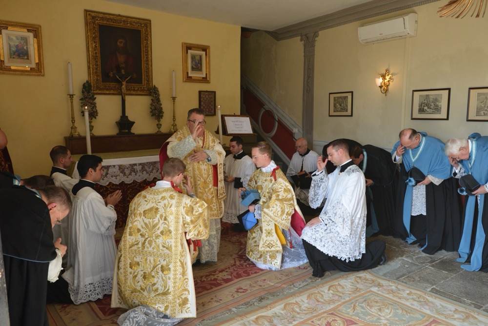 Bénédiction à la suite de la messe