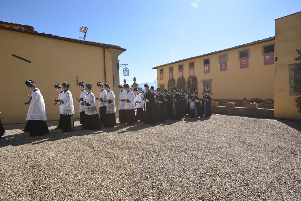 Procession à la chapelle de la Sainte Trinité