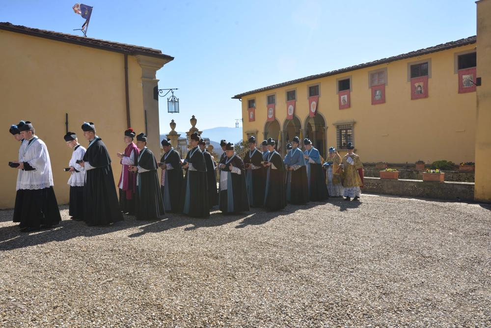 Procession à la chapelle de la Sainte Trinité