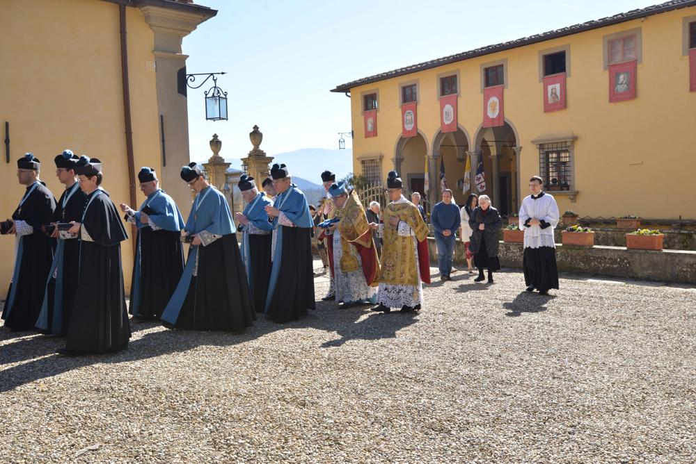 Procession à la chapelle de la Sainte Trinité